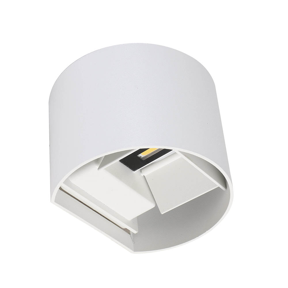 Arandela Led Free Alum Nio Redonda W K Branco Blumenau