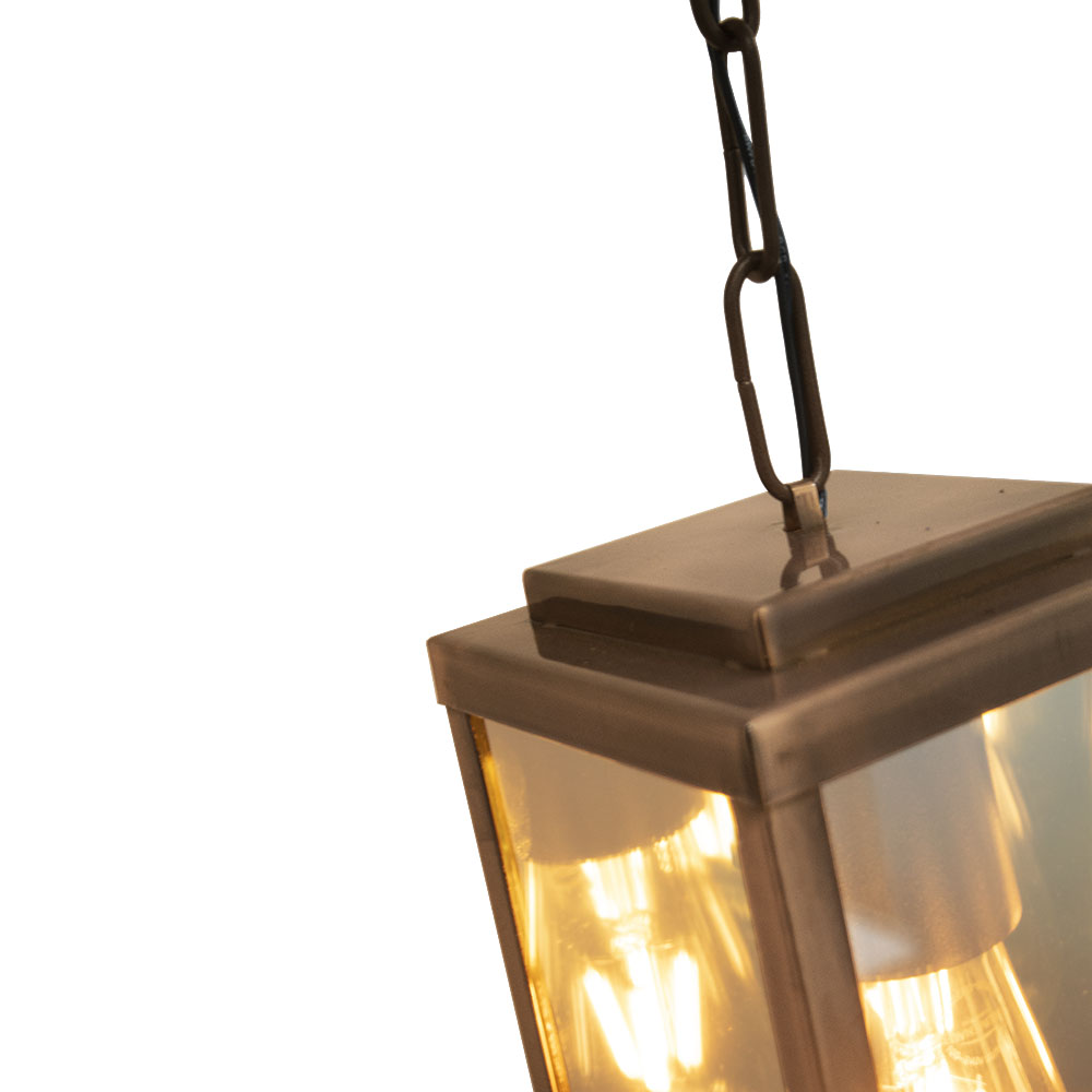 Pendente Vintage Chain 25cm - Cobre Liso
