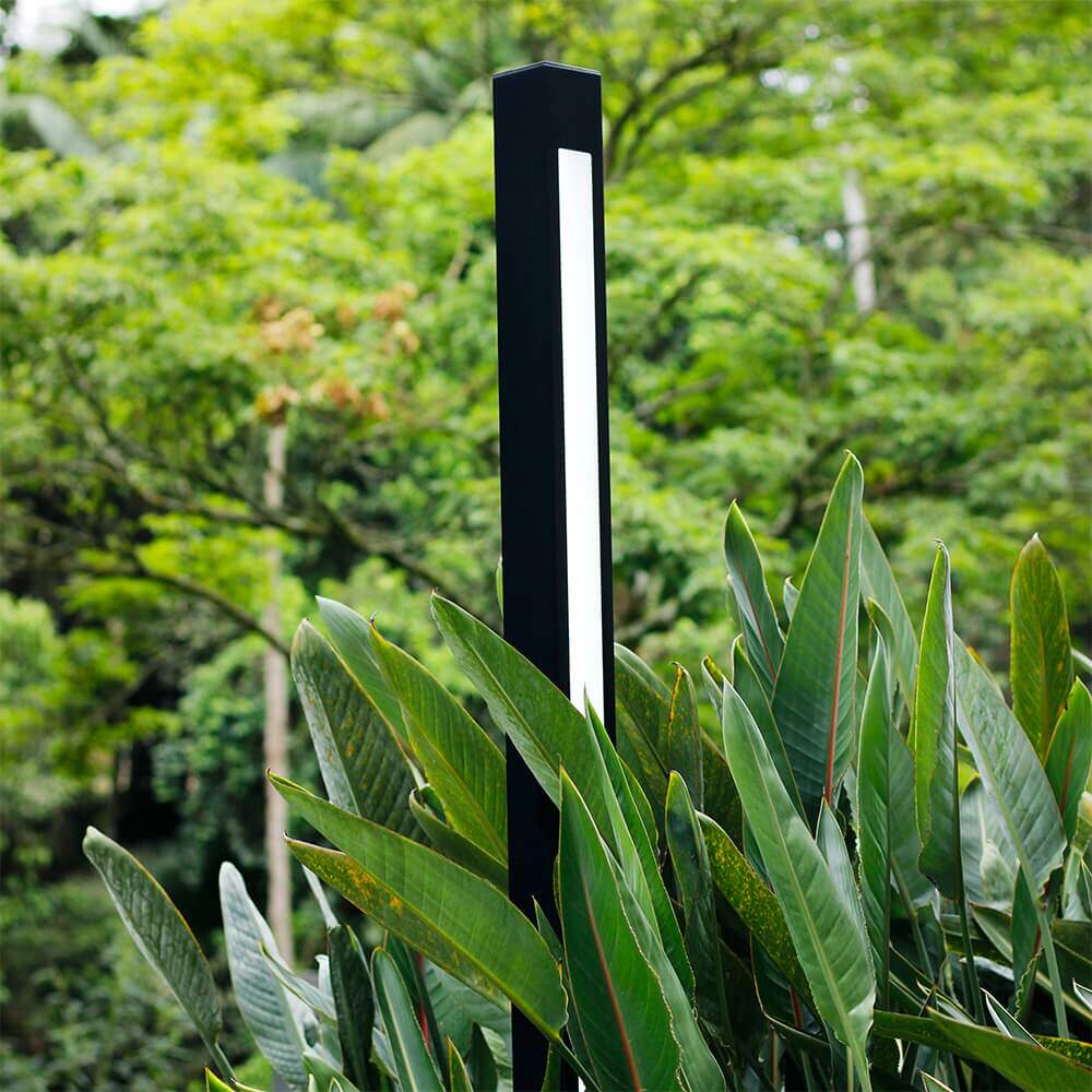 Poste Garten Alumínio 2,50m - Preto Fosco - Blumenau Iluminação
