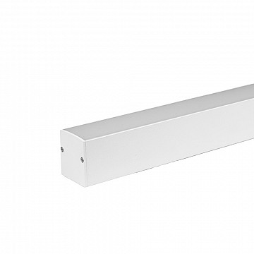 Perfil Line Easy Sobrepor Alumínio 1m 35mm - Branco
