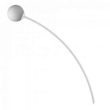 Balizador Kolibri 40cm - Branco Fosco