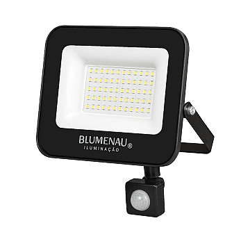 Refletor LED PRO Sensor IP66 Bivolt 50W 6.500K