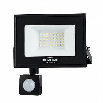 Refletor LED Tech Sensor IP65 Bivolt 50W 6.500K