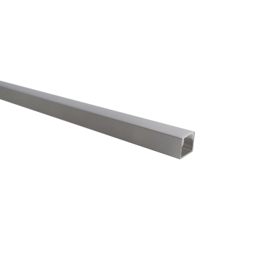 Perfil Line Alumínio Sobrepor 17mm 3M - Alumínio Natural