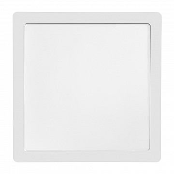 Painel LED Play ABS Sobrepor Quadrado 24W Bivolt 4.100K - Branco