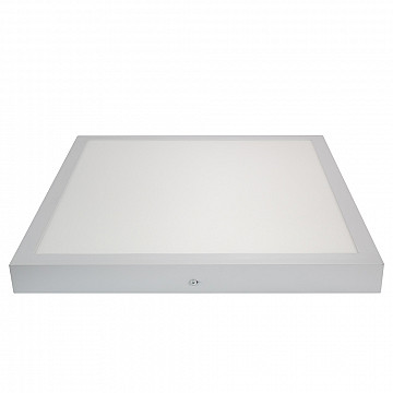 Painel Backlight LED Sobrepor Quadrado Alumínio 32W 6.500K - Branco