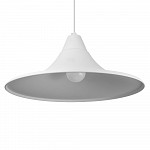 Pendente Téo Alumínio 38cm – Branco Fosco