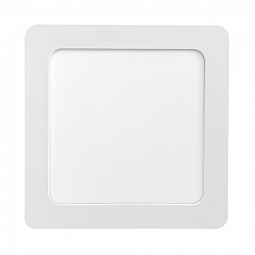 Painel LED Play ABS Sobrepor Quadrado 12W Bivolt 4.100K - Branco