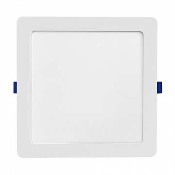 Painel LED Play ABS Embutir Quadrado 18W Bivolt 4.100K - Branco