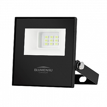 Refletor LED Play 10W Alumínio Bivolt IP66 Luz Verde