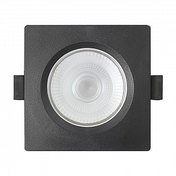 Spot LED Slim Embutir Quadrado Bivolt 8W 4.100K - Preto