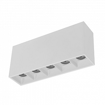 Spot Íris LED Sobrepor Bivolt 10W 3.000K - Branco