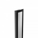 Perfil Embutir 25x14mm 2m - Preto