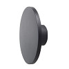 Arandela LED Eclipse 8W IP65 Temperatura de Cor Ajustável - Preto