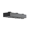 Arandela LED Magna Slim Bivolt 6W 3.000K - Preto
