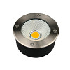 Embutido de Solo LED Airon 100mm IP67 10W Bivolt 3.000K - Inox