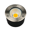 Embutido de Solo LED Airon 65mm IP67 5W Bivolt 3.000K - Inox