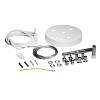 Kit Suspensão para Plafon com Canopla 3 cabos - Branco