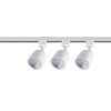 Kit Trilho LED Alumínio + 3 Spots 15W 3.000K - Branco