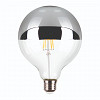 Lâmpada Filamento LED G125 E27 - Defletora - 2.400K