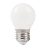 Lâmpada Leitosa LED G45 2W - Branco Quente 2200K
