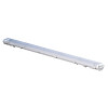 Luminária Hermética 2xT8 18W IP65 - Cinza