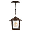 Pendente Colonial Nina Vidro Liso - Cobre