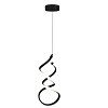 Pendente LED Espiral Bivolt 18W 3.000K Preto