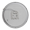 Plafon LED Dora 30W 37,5cm Bivolt Temperatura de Cor Ajustável - Preto