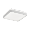 Plafon LED Duetto Quadrado 38cm 30W Bivolt Temperatura de Cor Ajustável - Branco