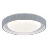 Plafon LED Nara 48W Bivolt Temperatura de Cor Ajustável - Cinza