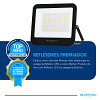 Refletor LED PRO 150W IP66 Bivolt 6.500K - Preto
