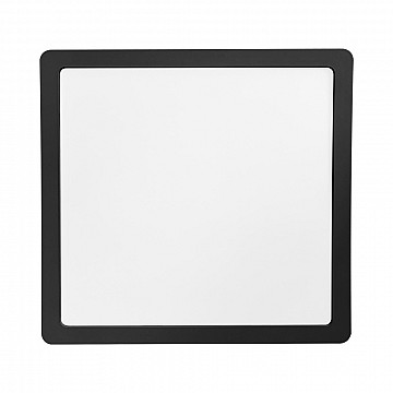 Painel LED Play Sobrepor Quadrado 24W Bivolt 4.100K - Preto