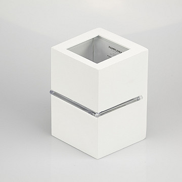 Arandela Flip Alumínio 1 Aleta Facho Flex 5x1 - Branco