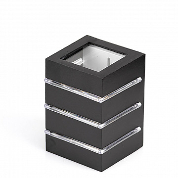 Arandela Flip Alumínio 3 Aletas Facho Flex 5x1 - Preto