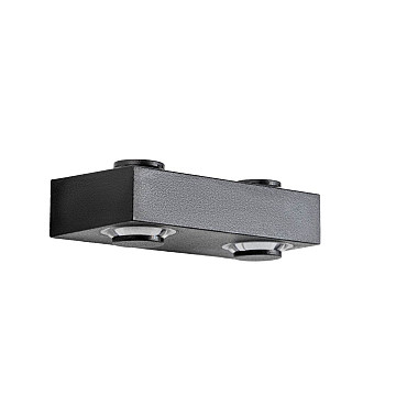 Arandela LED Magna Slim Bivolt 4W 3.000K - Preto