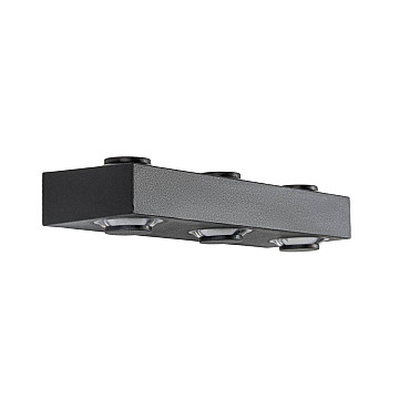 Arandela LED Magna Slim Bivolt 6W 3.000K - Preto