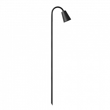 Balizador Faba Alumínio 50cm IP54 - Preto Fosco