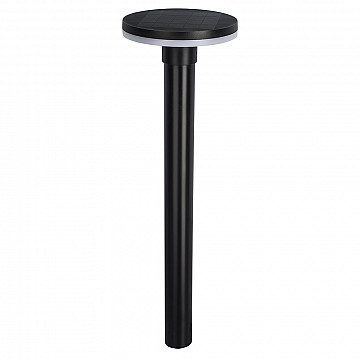 Balizador LED Eclipse ABS Solar IP65 5W 3.000K - Preto