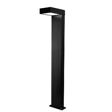 Balizador LED Lino ABS IP65 10W Bivolt 3.000K - Preto