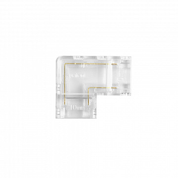 Conector em L para Fita LED ULTRA - Kit 10 peças