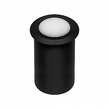 Embutido de Solo LED Isen 1W IP66 Bivolt 3.000K - Preto