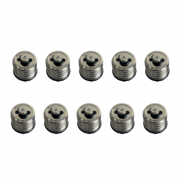 Kit 10 Adaptadores Soquete E40 para Lâmpada E27