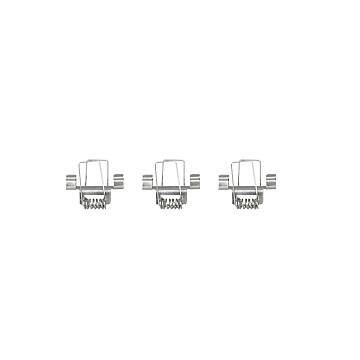 Kit Mola para Perfil Embutir 25x14mm e 24x9mm - 3un