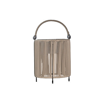 Lanterna Solar Draht 2,5W 3.000K 180mm - Cinza
