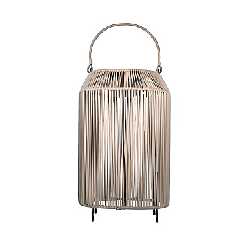 Lanterna Solar Draht 2,5W 3.000K 270mm - Cinza