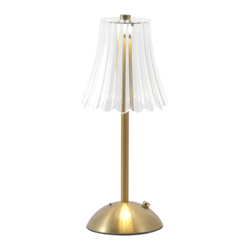 Luminária de Mesa LED Beatriz 3W Temperatura de Cor Ajustável - Dourado
