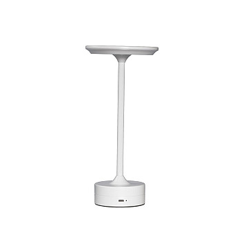 Luminária de Mesa LED Lilly 5W Temperatura de Cor Ajustável - Branco