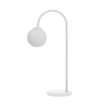 Luminária de Mesa Macadâmia 1xG9 Bivolt - Branco Fosco