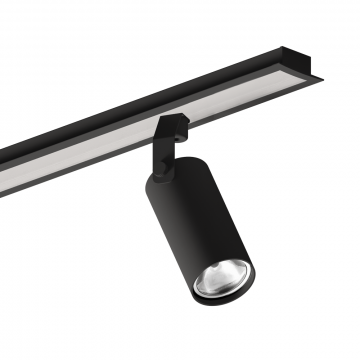 Módulo Spot para Perfil - Preto